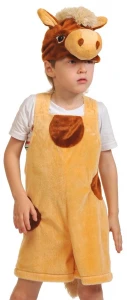Детский карнавальный костюм «Коник» (в яблоках) для мальчиков