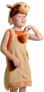 Детский маскарадный костюм «Коник» (в яблоках) для мальчиков