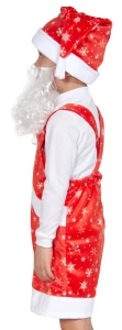 Детский новогодний карнавальный костюм «Мистер Санта» (плюш) для мальчиков