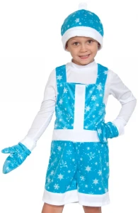 Детский карнавальный костюм «Новый Год» (плюш) для мальчиков и девочек