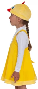 Детский маскарадный костюм «Цыпочка» для девочек