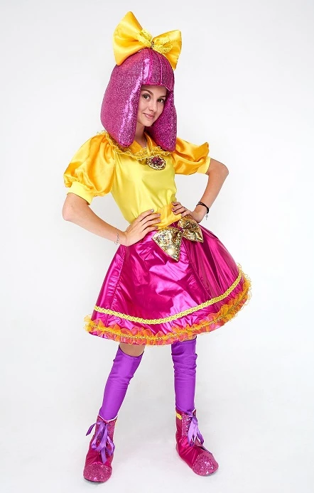 Аниматорский костюм Кукла «Королева Блеска» (Glitter Queen) женский