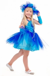 Детский карнавальный костюм «Тучка» в пачке для девочек