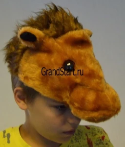 Детская карнавальная Шапочка «Верблюд» для девочек и мальчиков