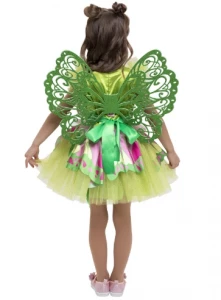 Детский маскарадный костюм Фея Винкс «Флора» для девочек