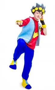 Аниматорский костюм Вальт Аой «Бейблейд» (Beyblade) для взрослых
