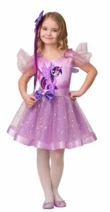 Детский карнавальный костюм «Сумеречная Искорка» (My little pony) для девочек