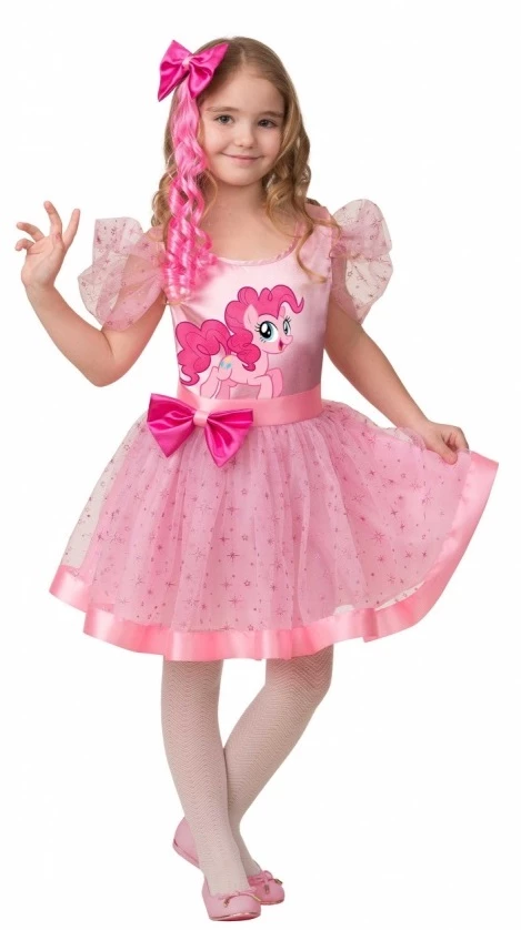 Детский карнавальный костюм «Пинки Пай» (My little pony) для девочек