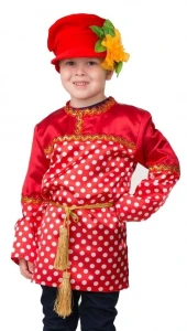 Детский Русский Народный костюм «Кузя» для мальчиков