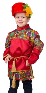 Детский Русский Народный костюм «Емеля» для мальчиков