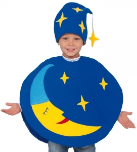 Детский карнавальный костюм «Месяц» для девочек и мальчиков