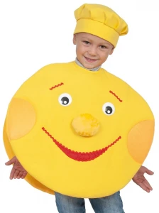 Карнавальный костюм «Колобок» для мальчиков и девочек