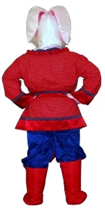 Ростовая кукла, костюм Заяц «Беляк» для взрослых