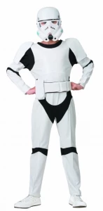 Детский карнавальный костюм Робот белый «Штурмовик» для мальчиков
