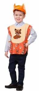 Детский маскарадный костюм «Лисенок» для мальчиков и девочек