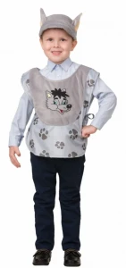 Детский костюм «Волк» для мальчиков и девочек