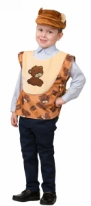 Детский маскарадный костюм «Медведь» для мальчиков и девочек