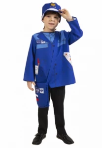 Карнавальный костюм «Почтальон» для мальчиков и девочек