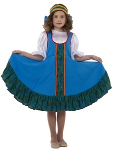 Детский «Русский Народный» костюм для девочек