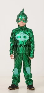 Детский карнавальный костюм «Герой в зеленом» для мальчиков