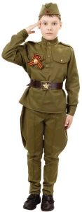Военный костюм «Солдат» ВОВ (брюки Галифе) для мальчиков