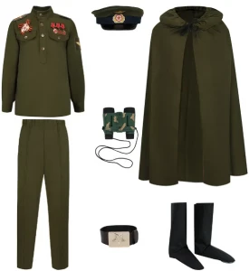 Детский костюм «Полевой Командир» ВОВ для мальчиков