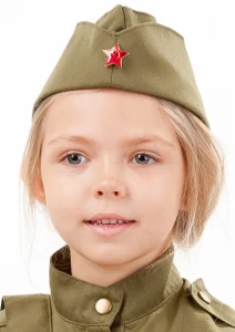 Солдатская «Пилотка» ВОВ для детей