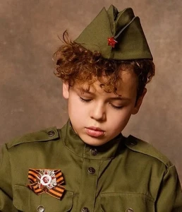 Солдатская «Пилотка» ВОВ для детей