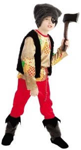 Детский маскарадный костюм «Разбойник» для мальчиков