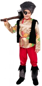 Детский маскарадный костюм «Разбойник» для мальчиков