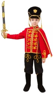 Детский карнавальный костюм «Бравый Гусар» для мальчиков