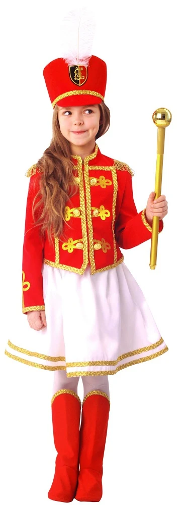 Карнавальный костюм «Мажоретка» для девочек