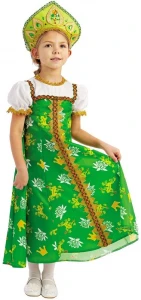 Карнавальный костюм «Царевна-Лягушка» для девочек