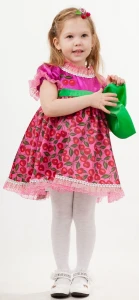 Детский маскарадный костюм «Вишенка» для девочек