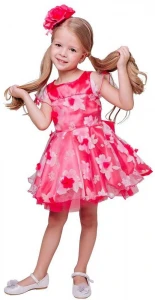 Детский маскарадный костюм Цветок «Розочка» для девочек