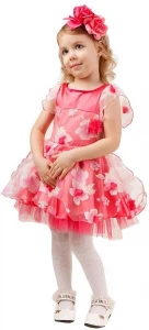 Детский маскарадный костюм Цветок «Розочка» для девочек