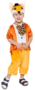 Детский карнавальный костюм Лисенок «Фантик» для мальчиков