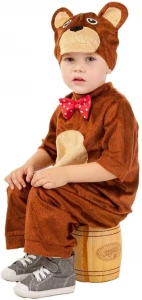Карнавальный костюм «Медведь» для мальчиков и девочек