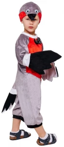 Детский маскарадный костюм Птица «Снегирь» для мальчиков и девочек