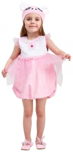 Детский карнавальный костюм Свинка «Мими» для девочек