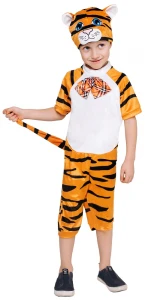 Детский карнавальный костюм Тигрёнок «Тимка» для мальчиков и девочек