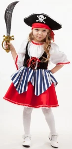 Детский карнавальный костюм Пиратка «Сейди» для девочек