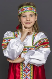 Детский карнавальный костюм «Марьюшка» для девочек