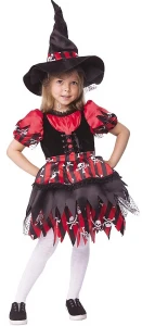 Карнавальный костюм «Ведьмочка» для девочек