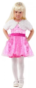 Детский карнавальный костюм «Барби» для девочек