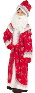 Детский новогодний костюм Дед Мороз «Иванка» для мальчиков