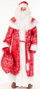 Карнавальный костюм Дед Мороз «Мороз Иванович» для взрослых