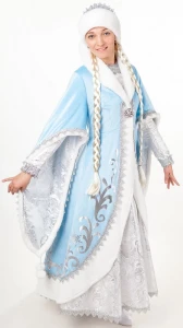 Новогодний костюм Снегурочка «Премиум» для взрослых