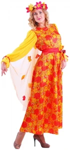 Карнавальный костюм Осень «Рябинушка» женский для взрослых