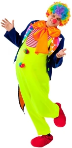 Маскарадный костюм «Клоун» мужской для взрослых